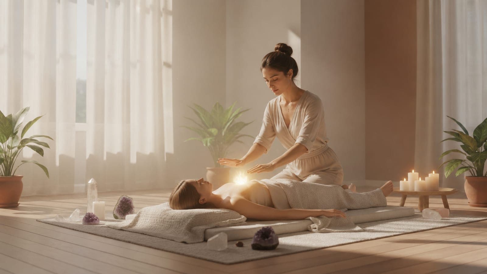 Séance de reiki